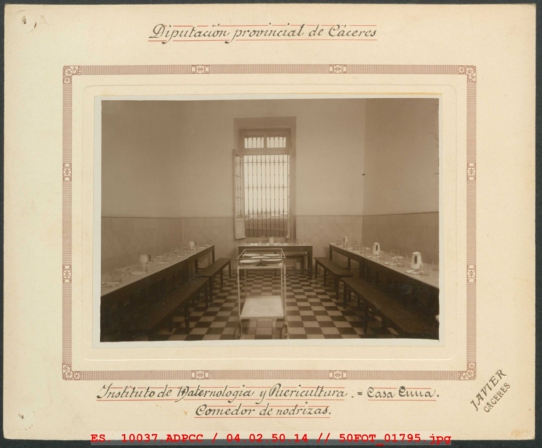 Comedor de nodrizas del Instituto de Maternología y Puericultura