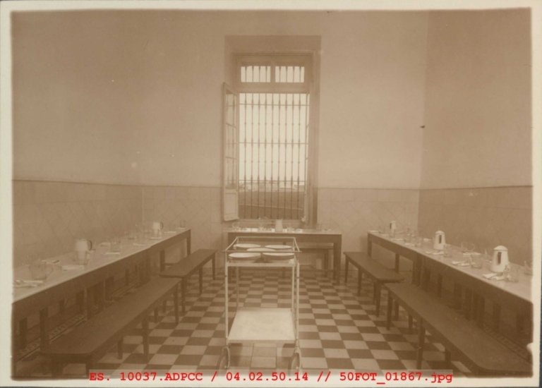 Comedor de nodrizas del Instituto de Maternología y Puericultura