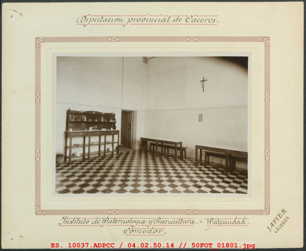 Comedor del Instituto de Maternología y Puericultura
