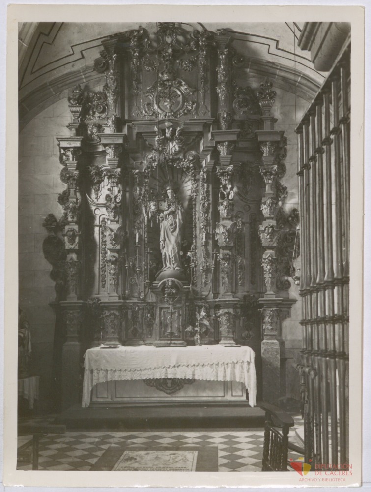 Coria: Capilla de la Inmaculada de la Catedral