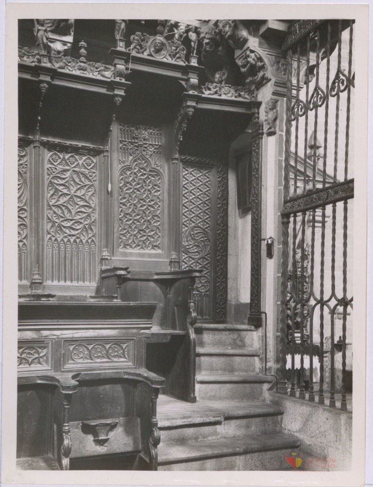 Coria: Detalle del Coro de la Catedral