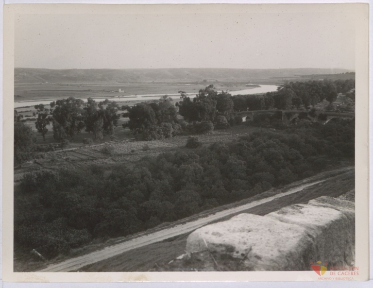 Coria: vista del río