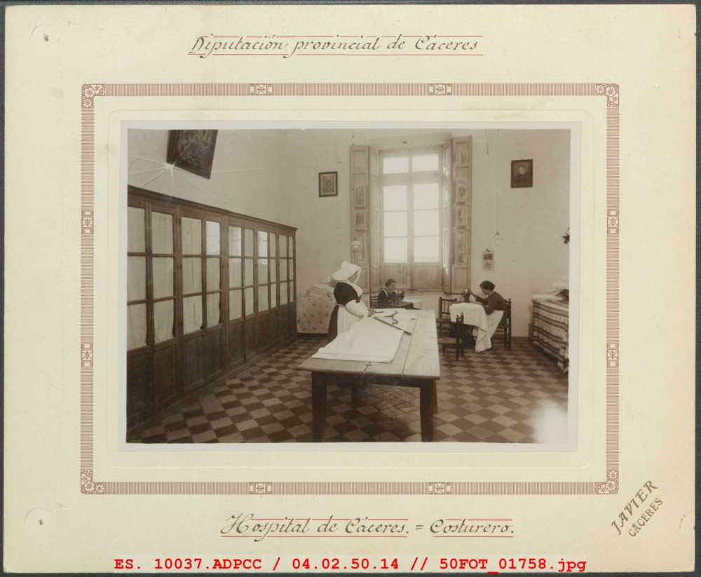 Costurero del Hospital de Cáceres