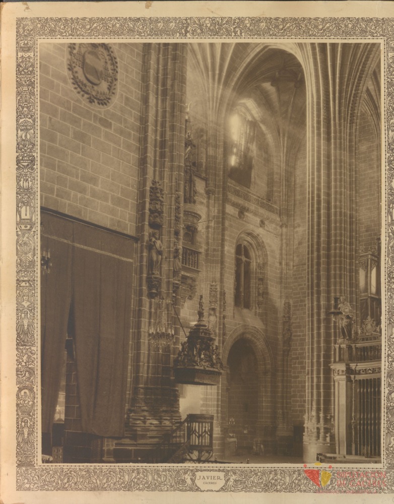 Detalle del interior de la Catedral de Plasencia