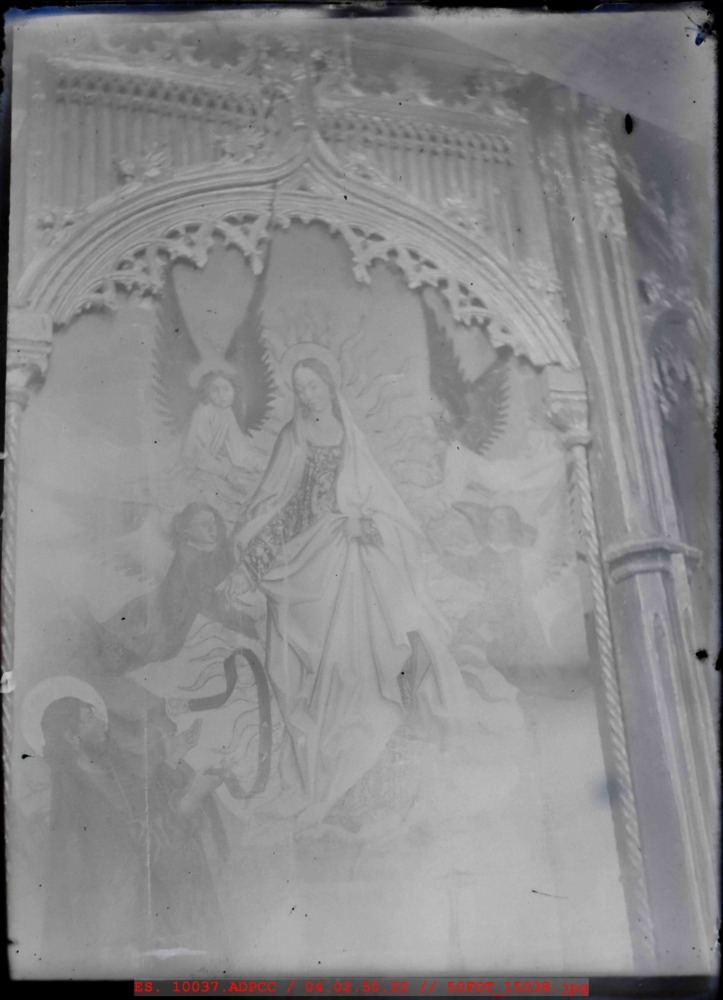 Detalle del Retablo de la Iglesia de Santa María la Mayor