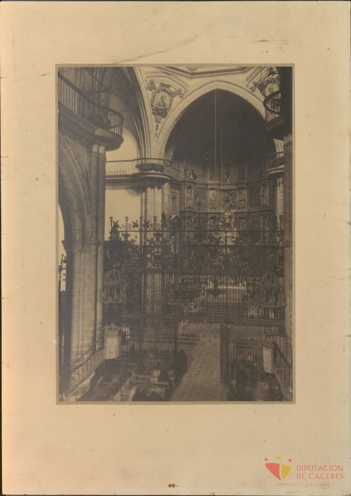 Detalle interior de la Iglesia del Monasterio de Nuestra