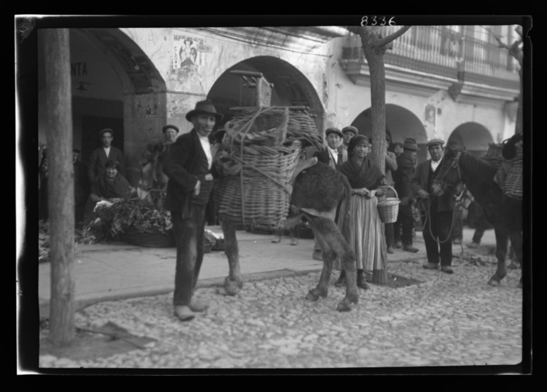 Día de mercado en la Plaza Mayor