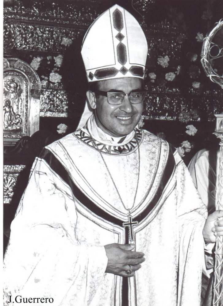 Don Jesús Dominguez Gomez en la toma de su posesión como Obispo