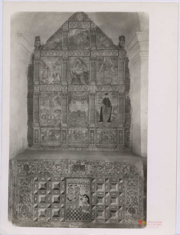 Ermita de San Lázaro de Plasencia: Retablo
