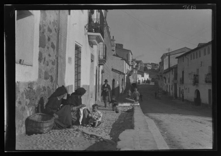 Escena callejera en La Corredera