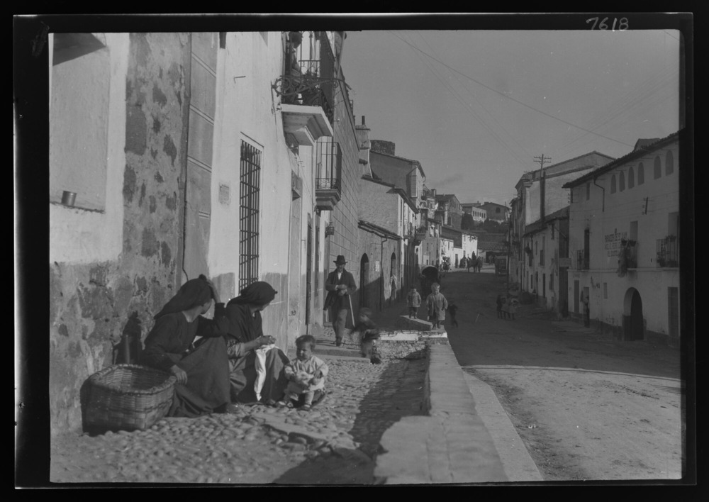 Escena callejera en La Corredera