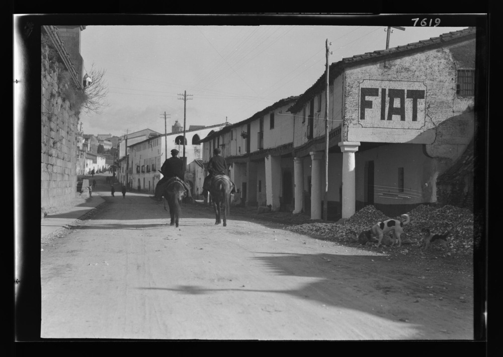 Escena callejera en La Corredera