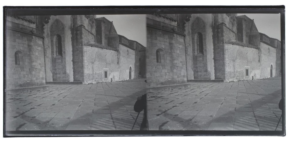 Fachada lateral de la Catedral de Plasencia