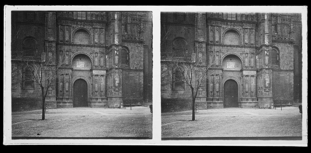 Fachada principal de la Catedral Nueva · Aurelio de Colmenares y Orgaz