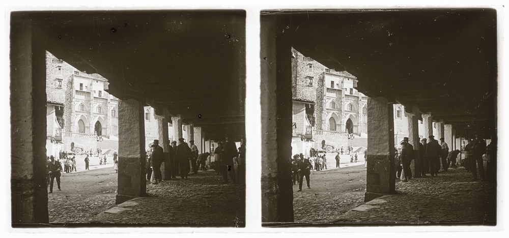 Fachada y portada principal del Monasterio de Guadalupe · Aurelio de Colmenares y Orgaz