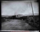 Fotografía panorámica de Jaraíz de la Vera con las montañas, 1920