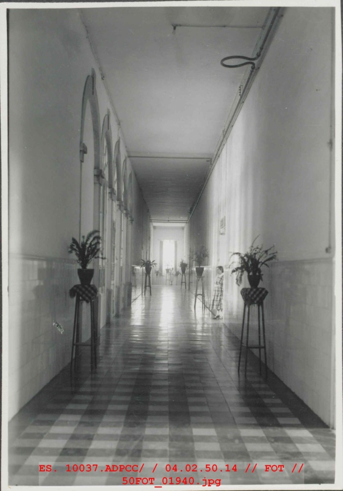 Galería de la Casa Cuna del Hospital Provincial de Cáceres
