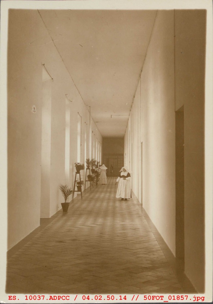 Galería de la comunidad del Hospital Provincial de Cáceres