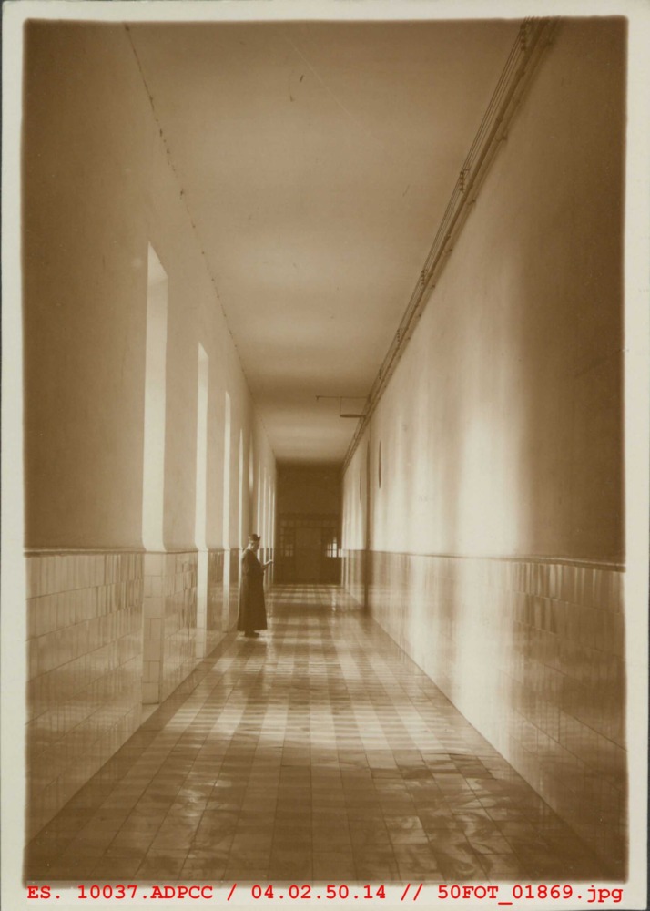 Galería de la iglesia del Hospital Provincial de Cáceres