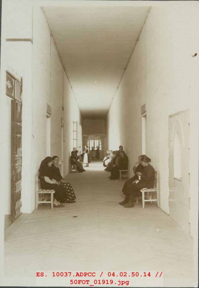 Galería de mujeres del Hospital Provincial de Cáceres