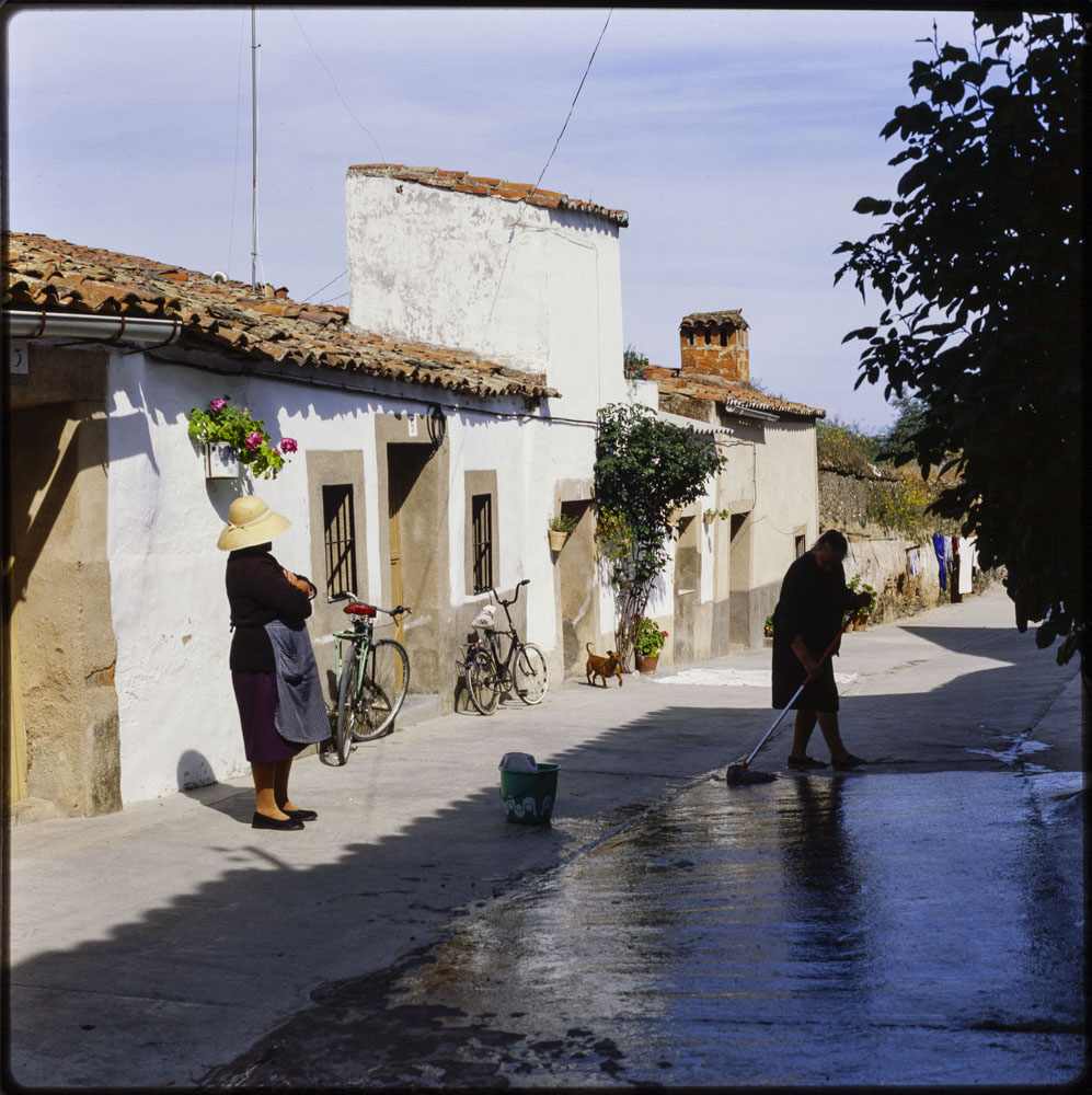 Garrovillas. Una calle en las afueras del pueblo