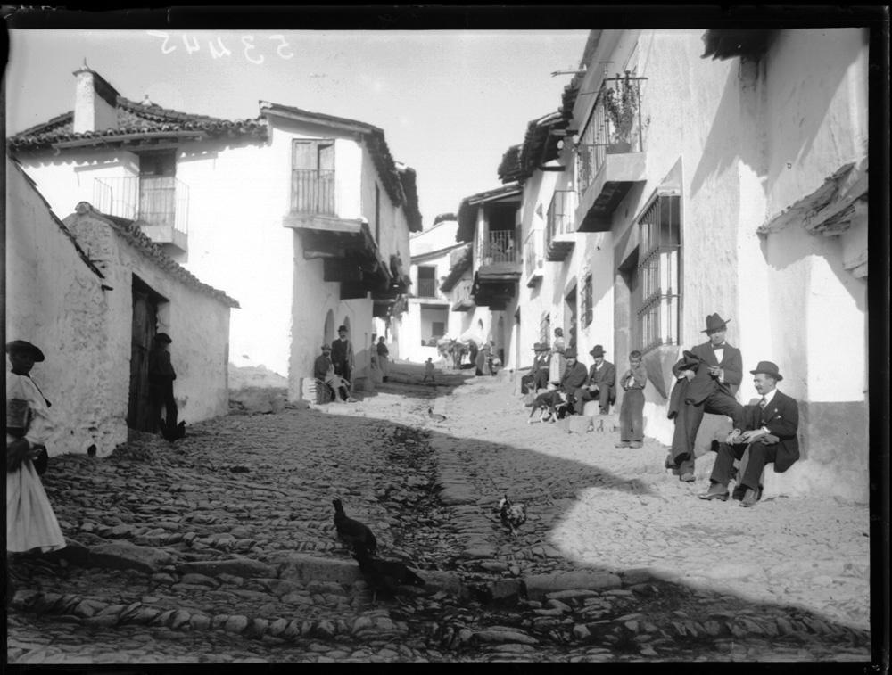 Guadalupe: calle con gente