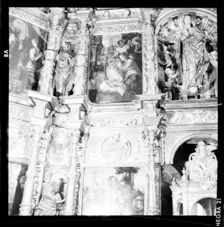 Iglesia parroquial. Retablo