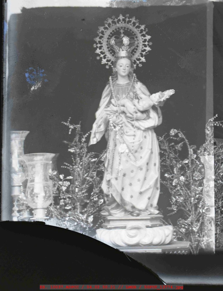 Imagen de la Virgen del Salobrar