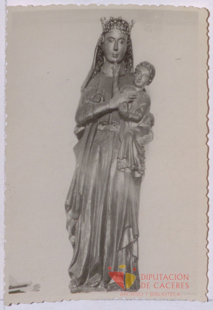 Imagen de la Virgen en Tornavacas