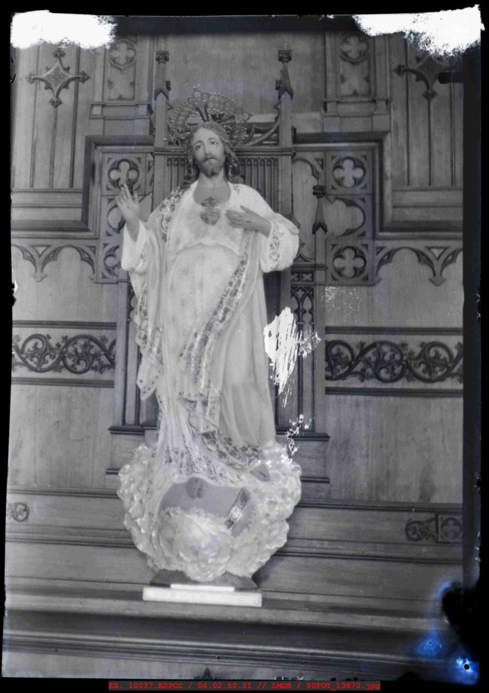 Imagen del Sagrado Corazón de Jesús en la Iglesia de San Miguel