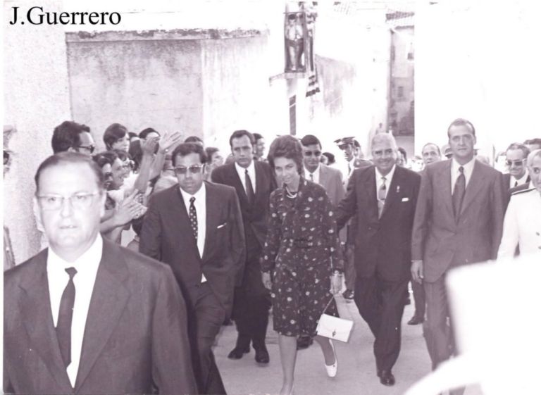Inauguración del Parador de Turismo por los Príncipes de Asturias