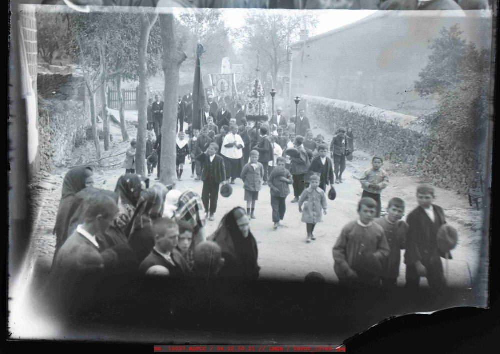 Inicio de la procesión de la Virgen del Salobrar