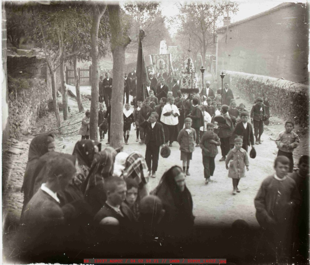 Inicio de la procesión de la Virgen del Salobrar