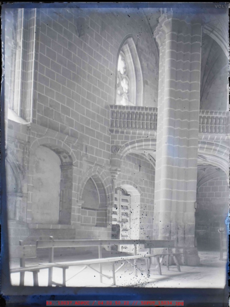 Interior de la iglesia de Santa María la Mayor de Trujillo
