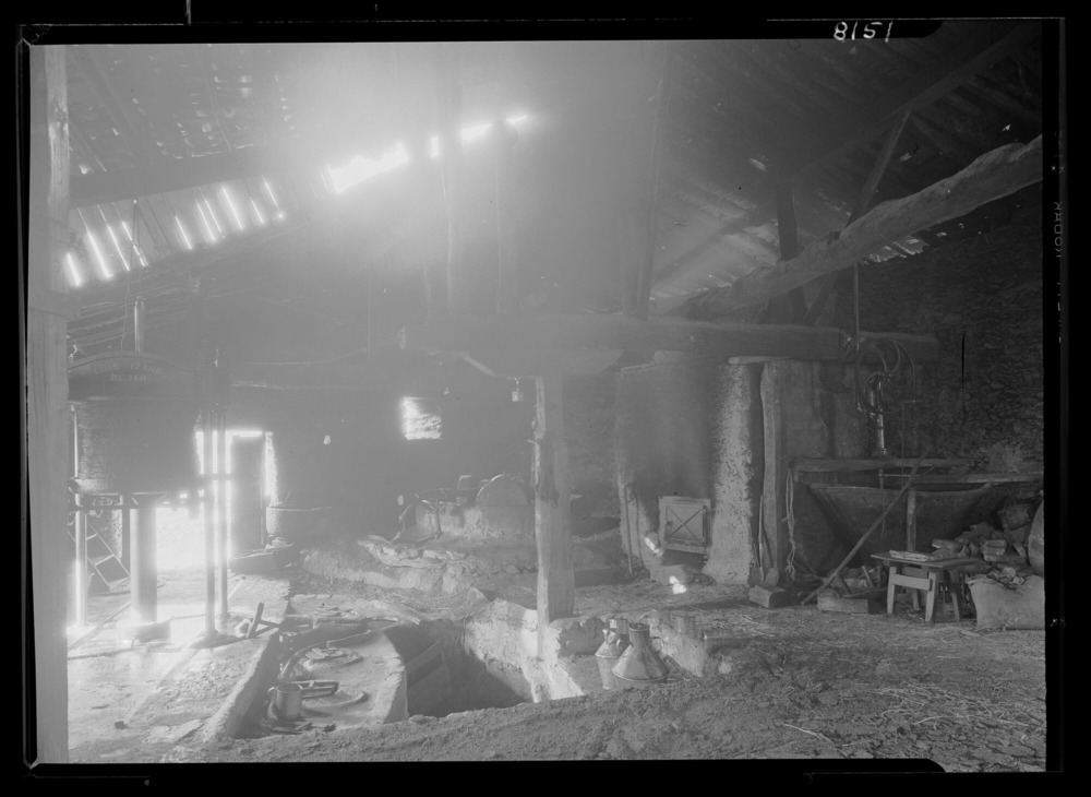 Interior de un molino