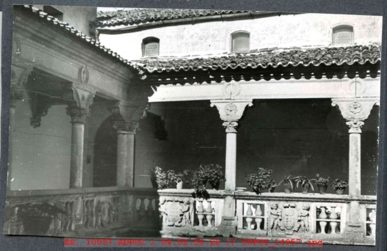 Interior del palacio de los Orellana Pizarro