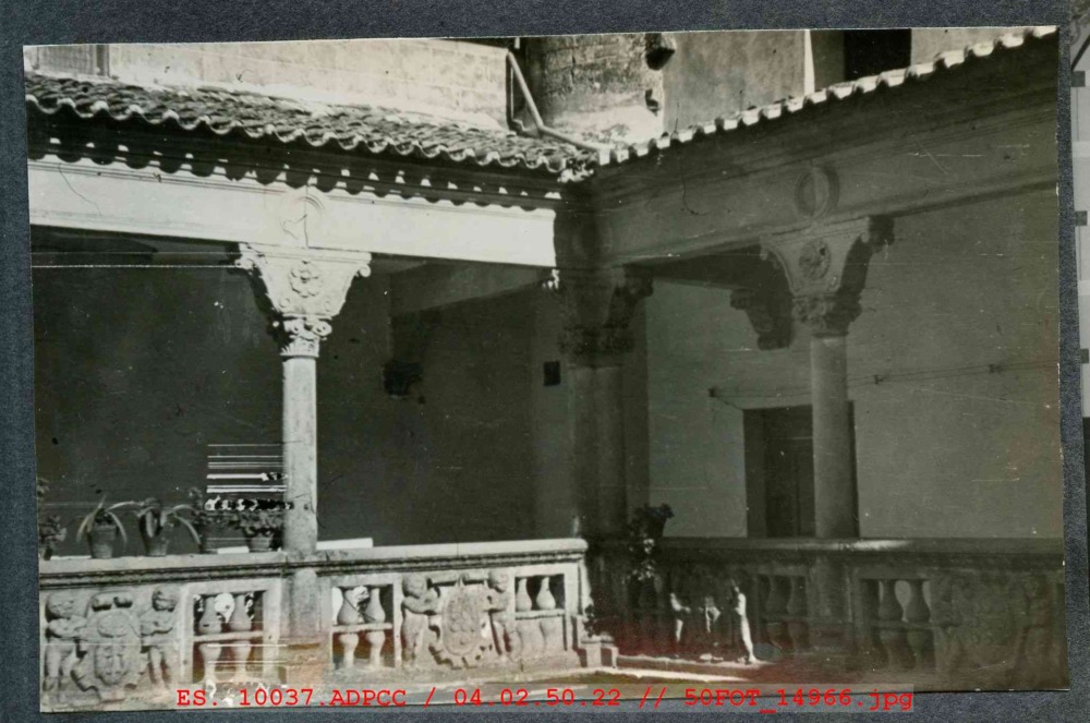 Interior del palacio de los Orellana Pizarro