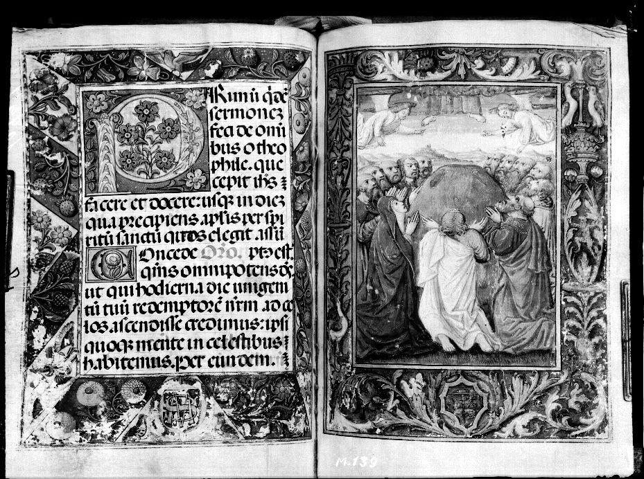 Libro de horas del Prior. La Ascensión · Casa Moreno
