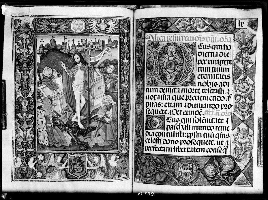 Libro de horas del Prior. La Resurrección