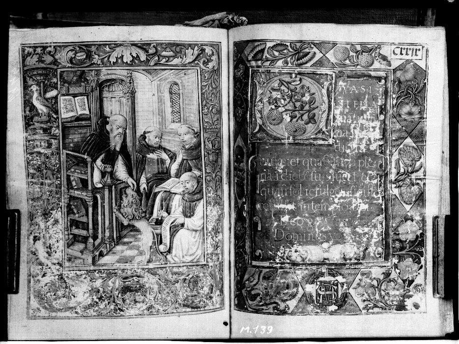 Libro de horas del Prior. San Jerónimo · Casa Moreno