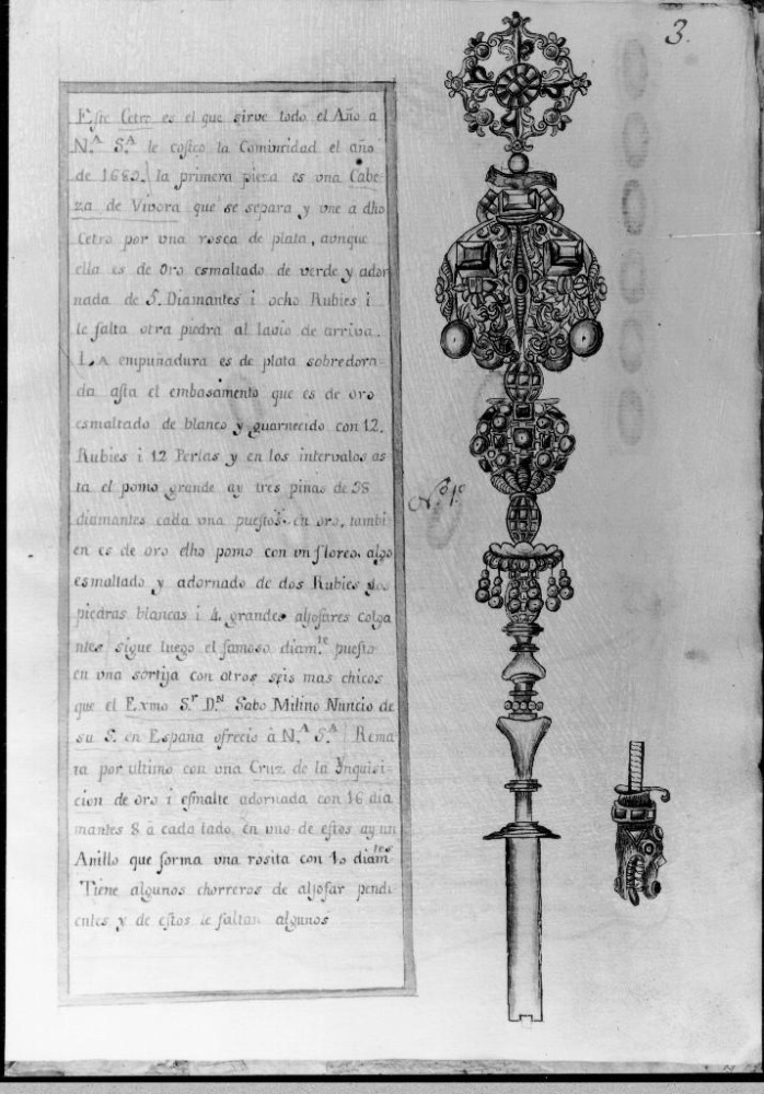 Libro de joyas de Nuestra Señora de Guadalupe. Nº 1