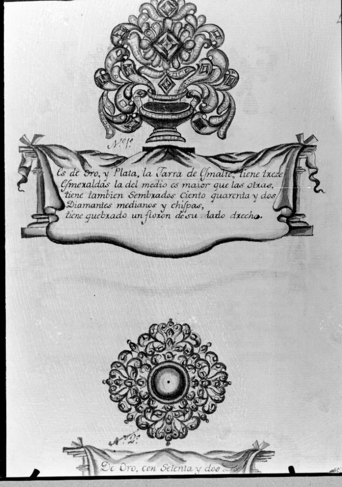 Libro de joyas de Nuestra Señora de Guadalupe. Nº 1 y 2