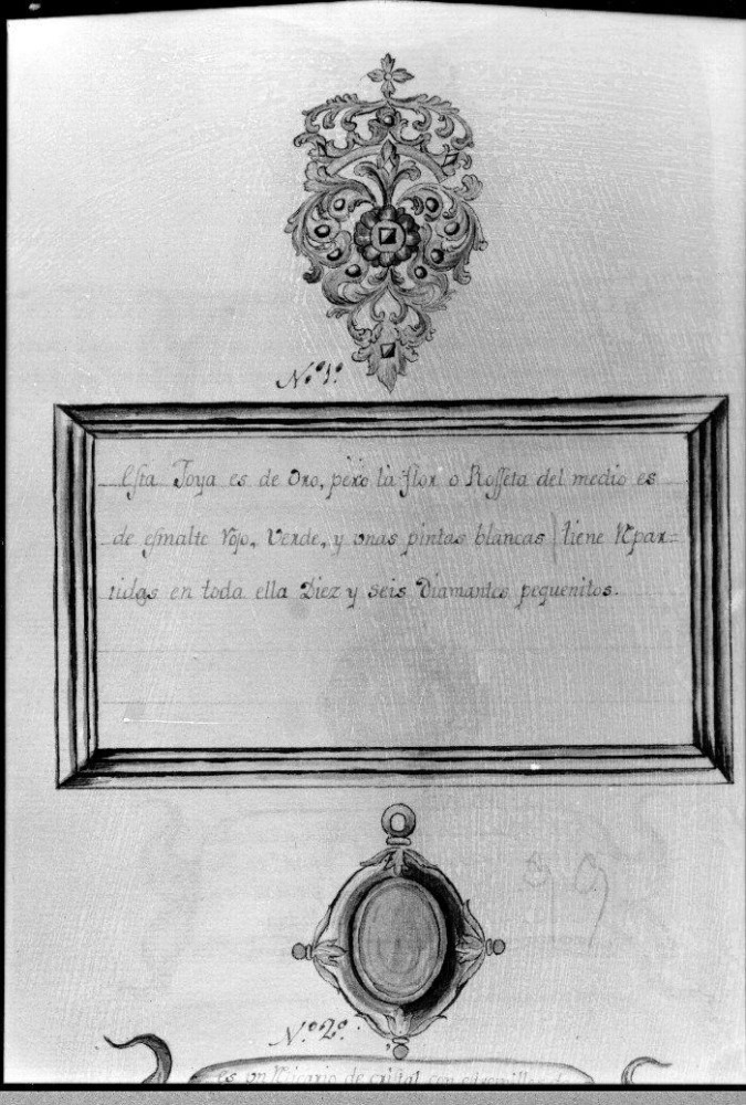 Libro de joyas de Nuestra Señora de Guadalupe. Nº 1 y 2