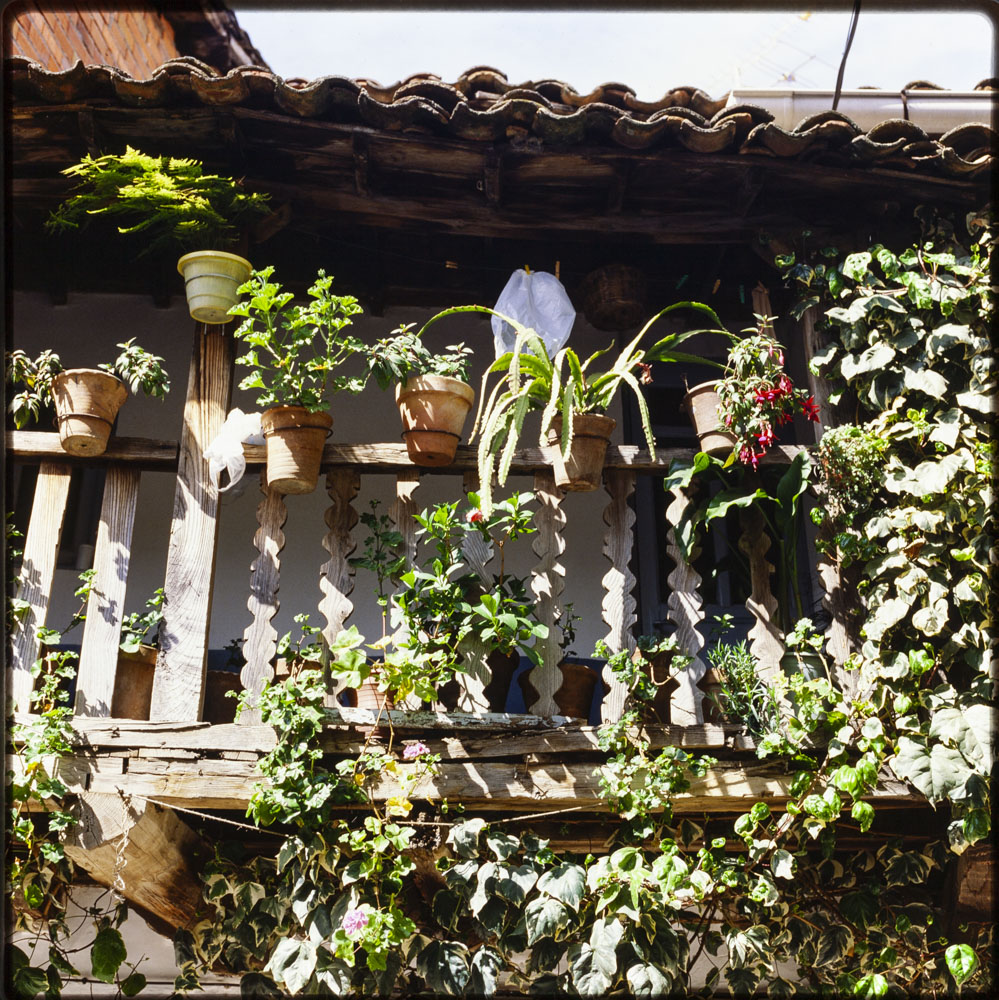 Madrigal de la Vera. Solana de una casa