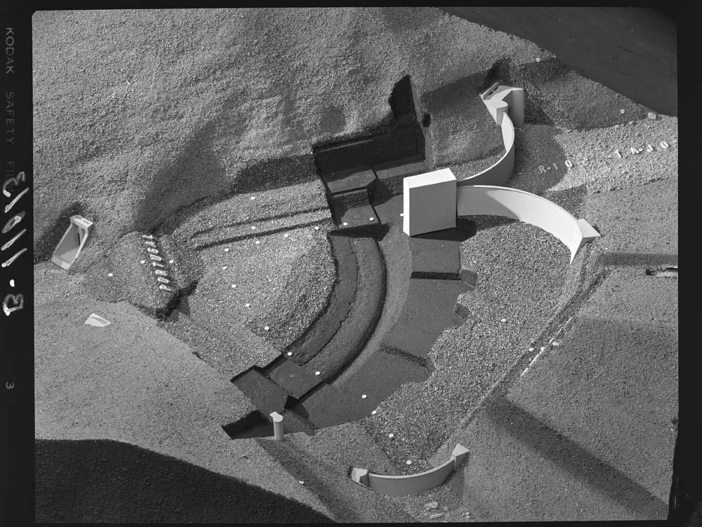 Maqueta de la presa de Cedillo