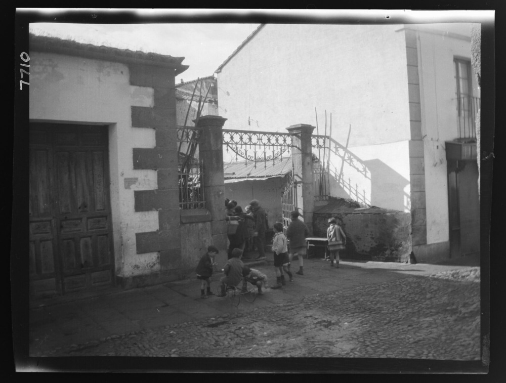Mercado de verduras: entrada