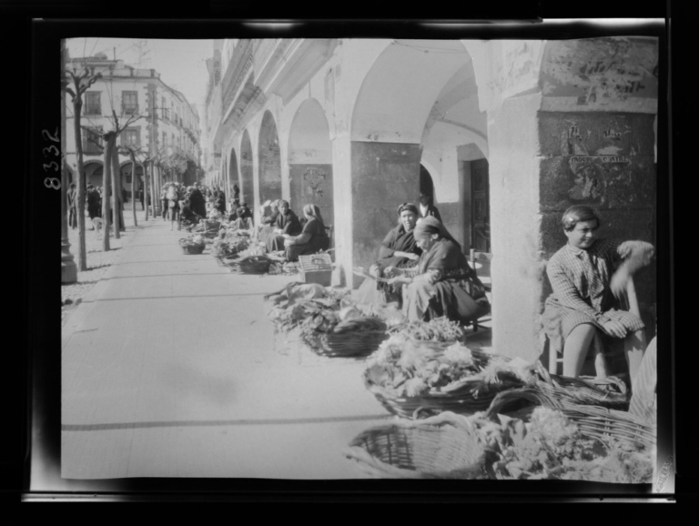 Mercado en la Plaza Mayor