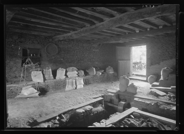 Molino harinero: interior