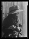 Mujer con sombrero de paja de centeno · Ruth Matilda Anderson, 1928