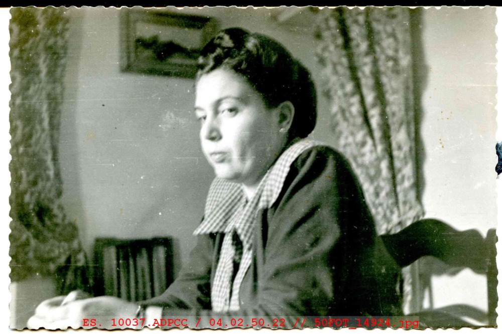 Mujer sentada